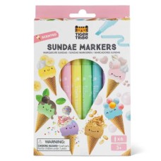 Scented Sundae Markers - Tiger Tribe Scented Sundae Markers - Tiger Tribe